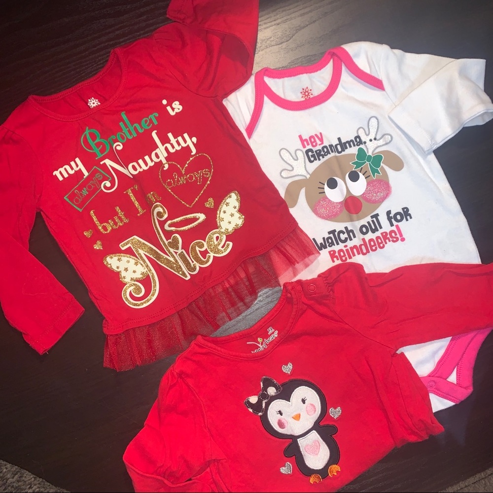Bundle of 3 * Christmas tops